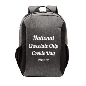 Chocolate Chip Cookie Day Gift Vector Backpack