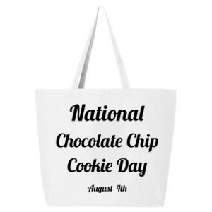 Chocolate Chip Cookie Day Gift 25L Jumbo Tote