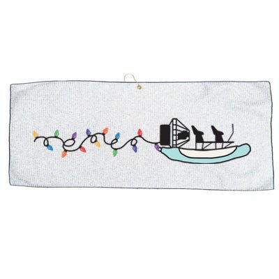 Cooter Canoe Christmas Purewick Sweater Funny Nurse Large Microfiber Waffle Golf Towel