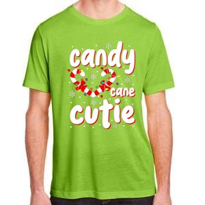 Cute Christmas Candy Cane Cutie Xmas Candy Cane Lover Adult ChromaSoft Performance T-Shirt