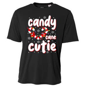 Cute Christmas Candy Cane Cutie Xmas Candy Cane Lover Cooling Performance Crew T-Shirt