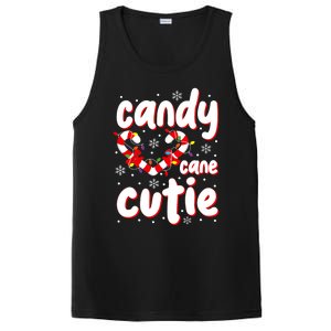 Cute Christmas Candy Cane Cutie Xmas Candy Cane Lover PosiCharge Competitor Tank