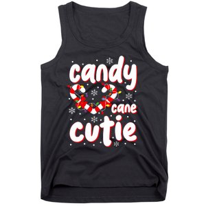 Cute Christmas Candy Cane Cutie Xmas Candy Cane Lover Tank Top