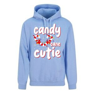 Cute Christmas Candy Cane Cutie Xmas Candy Cane Lover Unisex Surf Hoodie