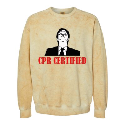 Cpr Certified Colorblast Crewneck Sweatshirt