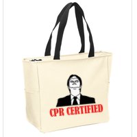 Cpr Certified Zip Tote Bag