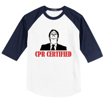 Cpr Certified Baseball Sleeve Shirt