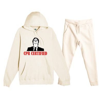 Cpr Certified Premium Hooded Sweatsuit Set