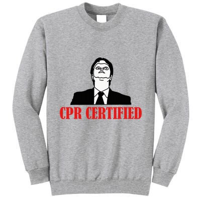 Cpr Certified Tall Sweatshirt