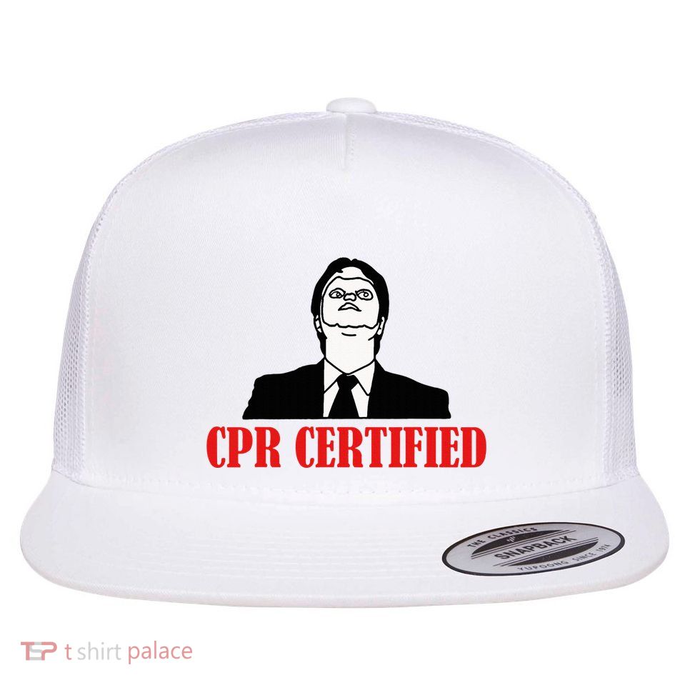 Cpr Certified Flat Bill Trucker Hat