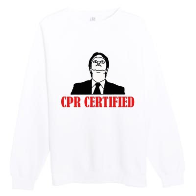 Cpr Certified Premium Crewneck Sweatshirt