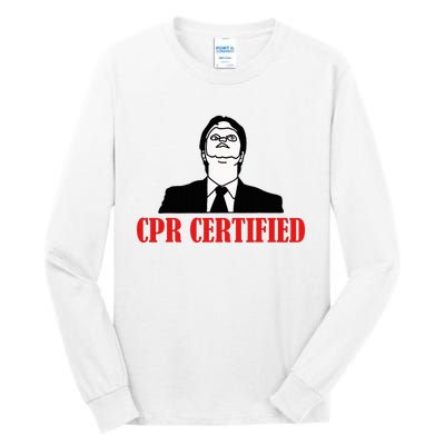 Cpr Certified Tall Long Sleeve T-Shirt