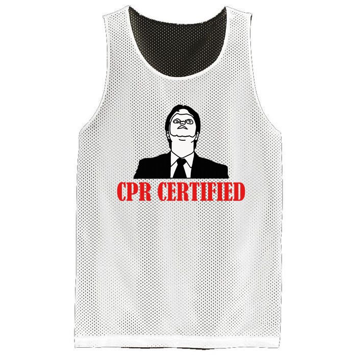 Cpr Certified Mesh Reversible Basketball Jersey Tank