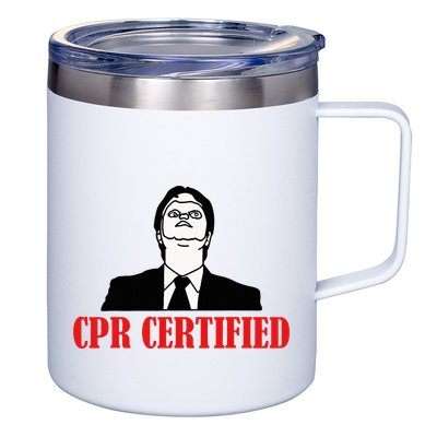 Cpr Certified 12oz Stainless Steel Coffee Mug