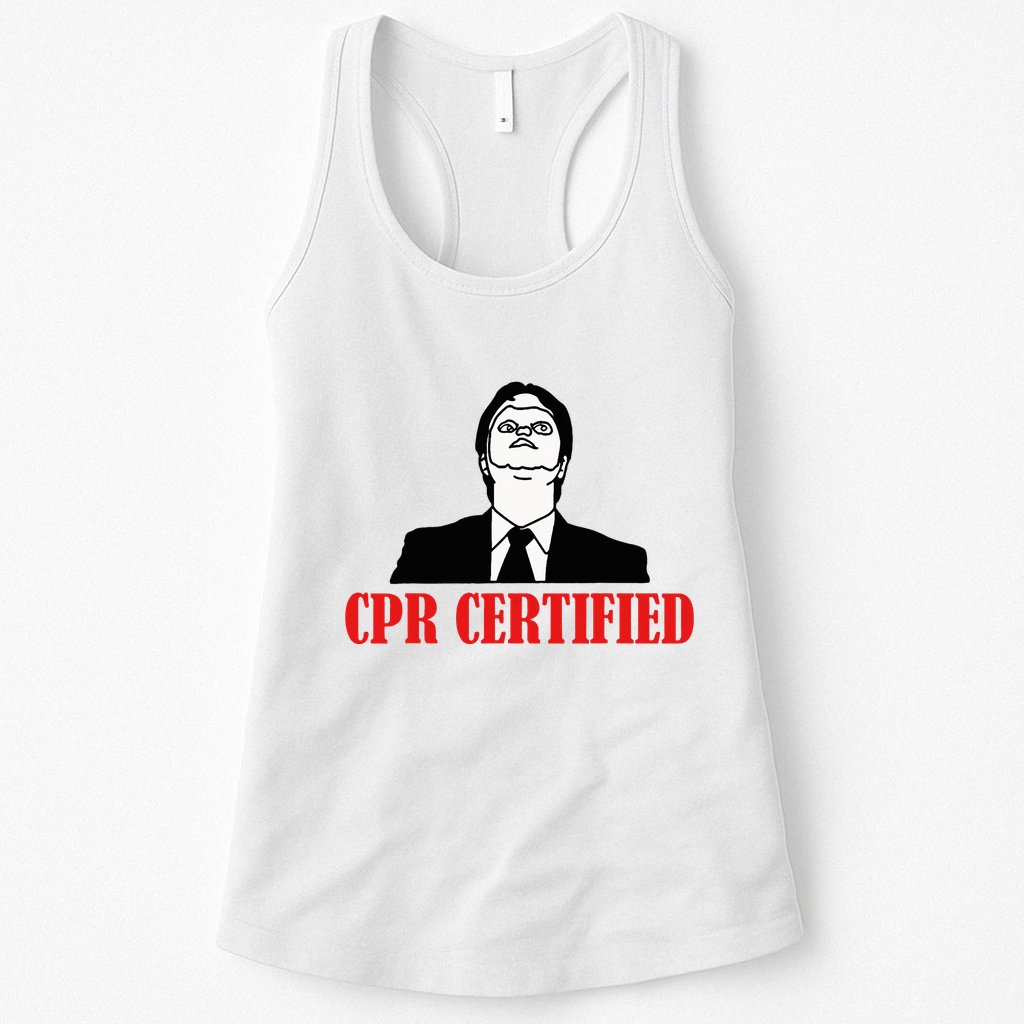 Cpr Certified Womens Tank Top