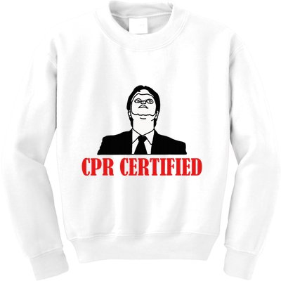 Cpr Certified Kids Sweatshirt