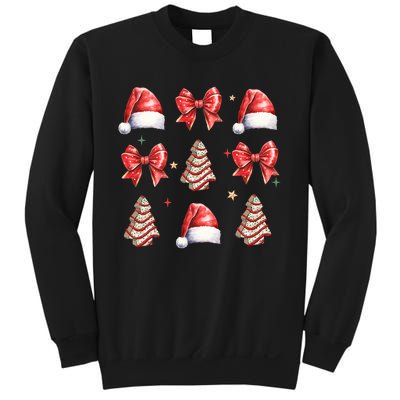 Cute Christmas Coquette Bow Xmas Pajamas Family Matching Sweatshirt