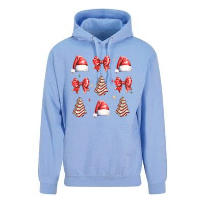 Cute Christmas Coquette Bow Xmas Pajamas Family Matching Unisex Surf Hoodie