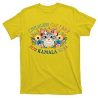 Cute Childless Cat Lady For Kamala Harris 2024 Election T-Shirt