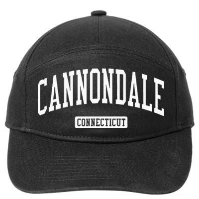 Cannondale Connecticut Ct Vintage Athletic Sports Design 7-Panel Snapback Hat