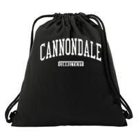 Cannondale Connecticut Ct Vintage Athletic Sports Design Drawstring Bag