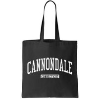 Cannondale Connecticut Ct Vintage Athletic Sports Design Tote Bag