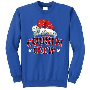 Christmas Cousin Crew Buffalo Red Plaid Pajamas Family Xmas Gift Sweatshirt