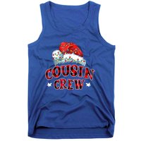 Christmas Cousin Crew Buffalo Red Plaid Pajamas Family Xmas Gift Tank Top