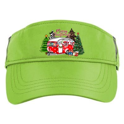 Christmas Camping Camp Lover Funny Camper Christmas Gift Adult Drive Performance Visor