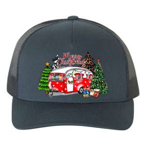 Christmas Camping Camp Lover Funny Camper Christmas Gift Yupoong Adult 5-Panel Trucker Hat