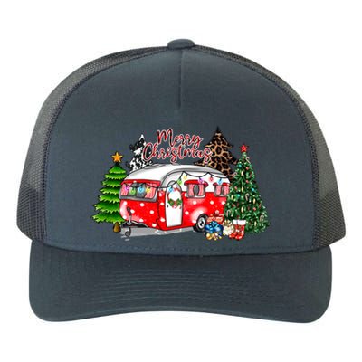 Christmas Camping Camp Lover Funny Camper Christmas Gift Yupoong Adult 5-Panel Trucker Hat