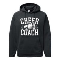 Cheer Coach Cheerleading Cheerleader Coach Performance Fleece Hoodie