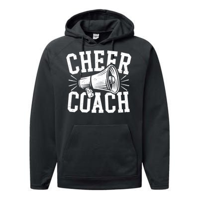 Cheer Coach Cheerleading Cheerleader Coach Performance Fleece Hoodie