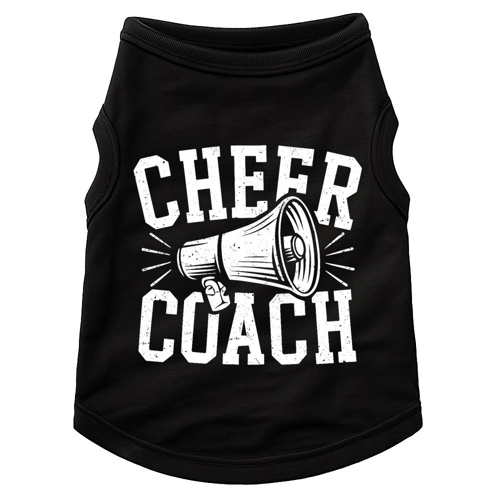 Cheer Coach Cheerleading Cheerleader Coach Doggie Tank