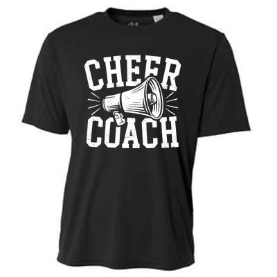 Cheer Coach Cheerleading Cheerleader Coach Cooling Performance Crew T-Shirt