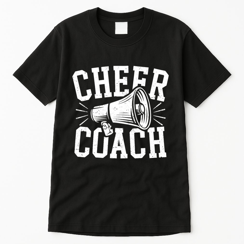 Cheer Coach Cheerleading Cheerleader Coach Tall T-Shirt