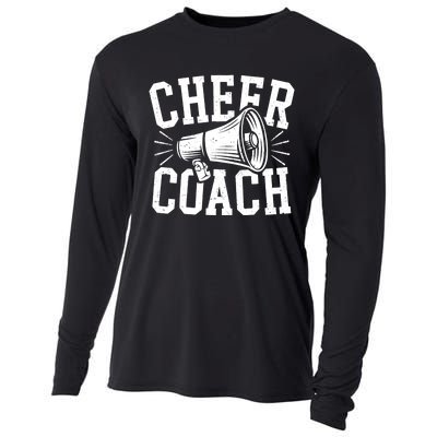 Cheer Coach Cheerleading Cheerleader Coach Cooling Performance Long Sleeve Crew