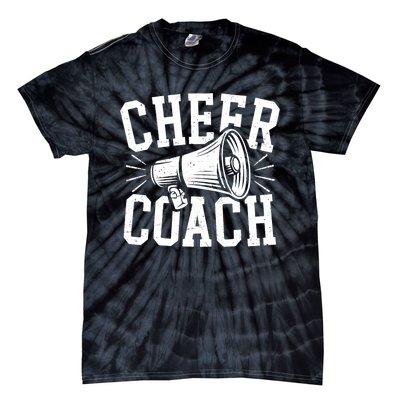 Cheer Coach Cheerleading Cheerleader Coach Tie-Dye T-Shirt