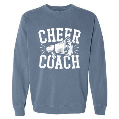 Cheer Coach Cheerleading Cheerleader Coach Garment-Dyed Sweatshirt