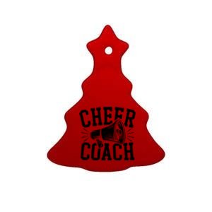 Cheer Coach Cheerleading Cheerleader Coach Ceramic Tree Ornament