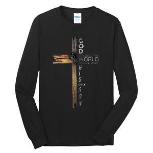 Christ Cross Christian 9 John 316 Tall Long Sleeve T-Shirt