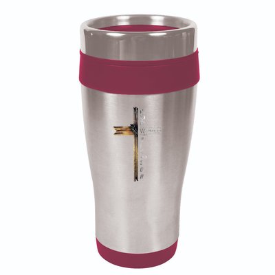 Christ Cross Christian 9 John 316 16oz Travel Tumbler