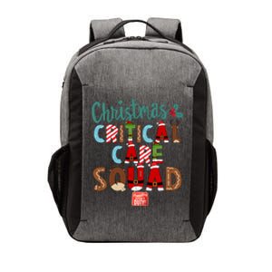 Christmas Critical Care Squad Nurse Tech And Aide Assistant Er Gift Vector Backpack