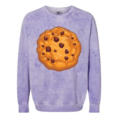 Chocolate Chip Cookie Colorblast Crewneck Sweatshirt