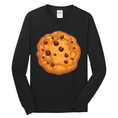 Chocolate Chip Cookie Tall Long Sleeve T-Shirt