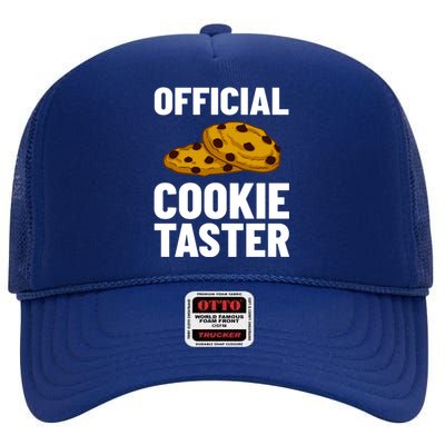 Chocolate Chip Cookie Recipe Dough Almond Great Gift High Crown Mesh Back Trucker Hat