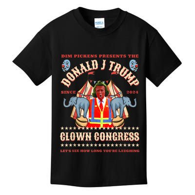 Clown Congress Circus Cabinet Trump Insane Cabinet Picks Kids T-Shirt