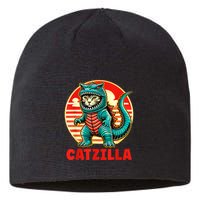 Cat Catzilla Cat Mom Cat Dad Sustainable Beanie