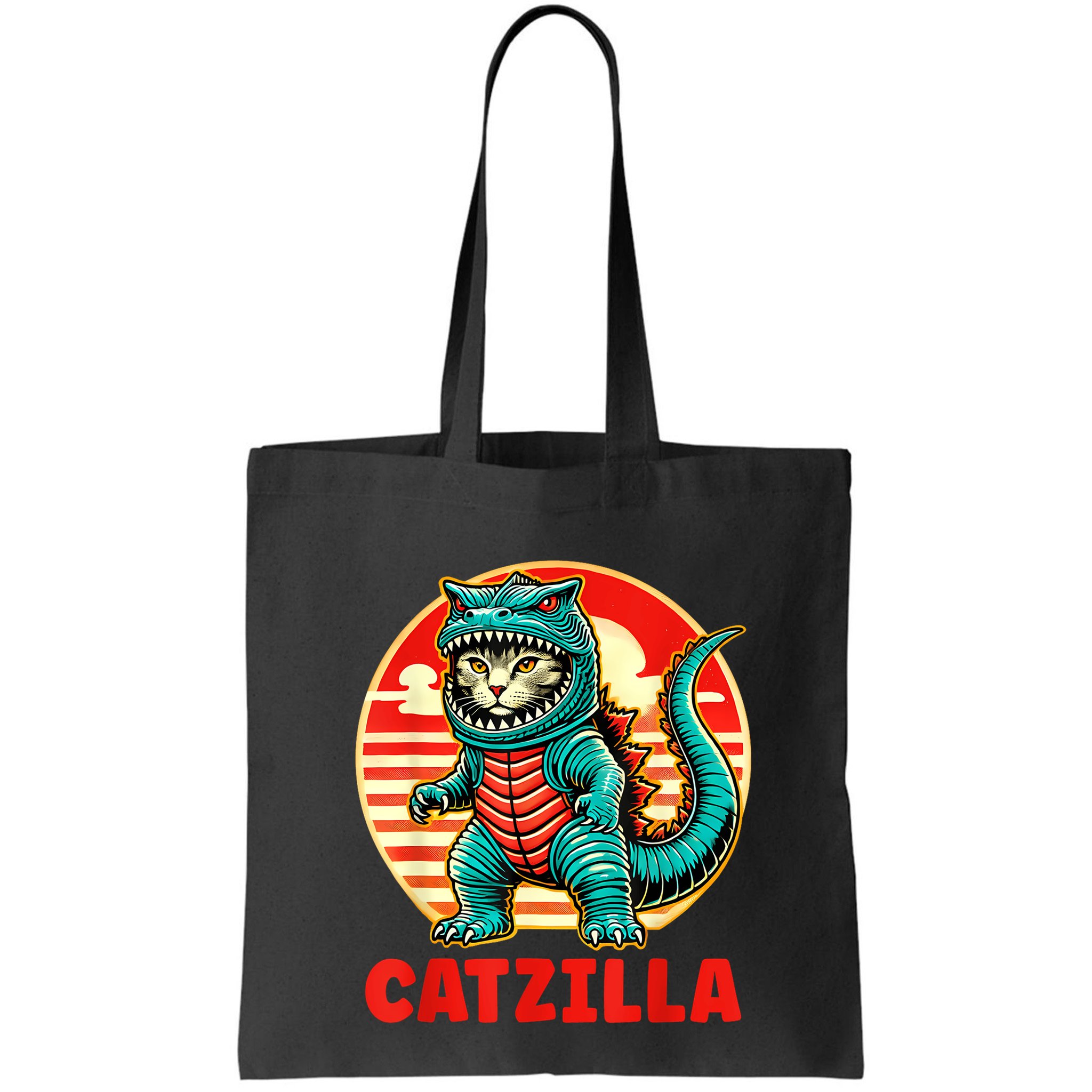 Cat Catzilla Cat Mom Cat Dad Bag
