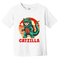 Cat Catzilla Cat Mom Cat Dad Toddler T-Shirt